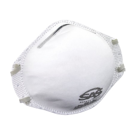 Sas Safety N95 PARTICULATE RESPIRATOR, Pack of 12 Boxes, 20/Box 240 Respirators Total, 240PK 8610